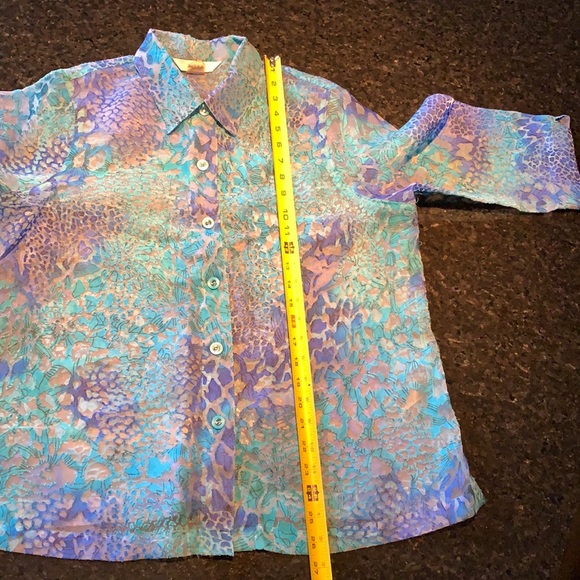 Blouse pretty sheer - Picture 7 of 7